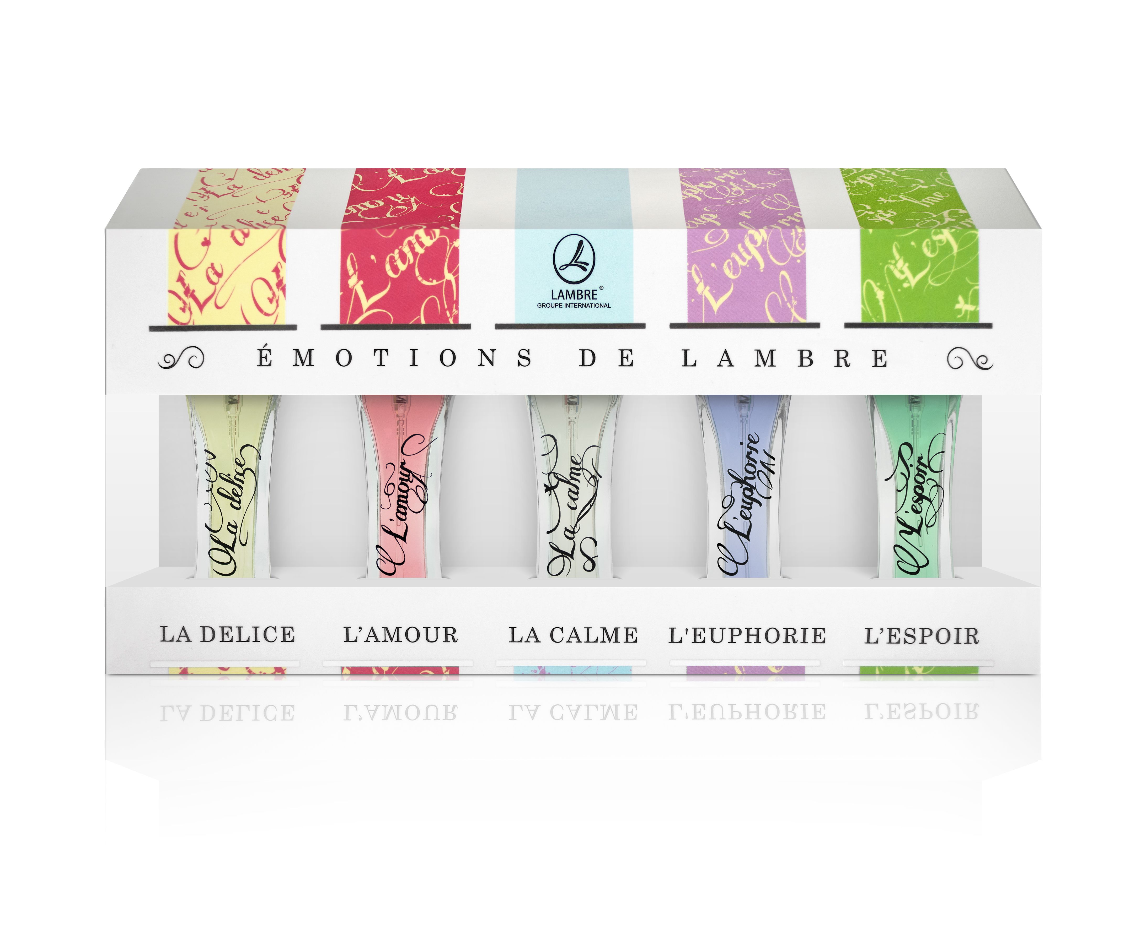 ÉMOTIONS DE LAMBRE Набор женских духов